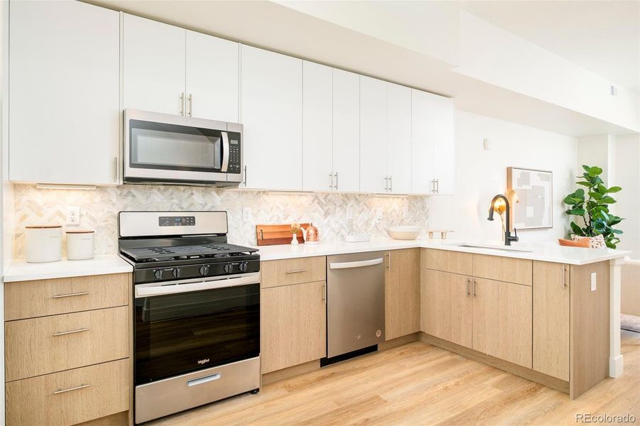 Furnished interior view inside a new home in , Denver (Image 29). Furnished interior view inside a new home in , Denver (Image 29).