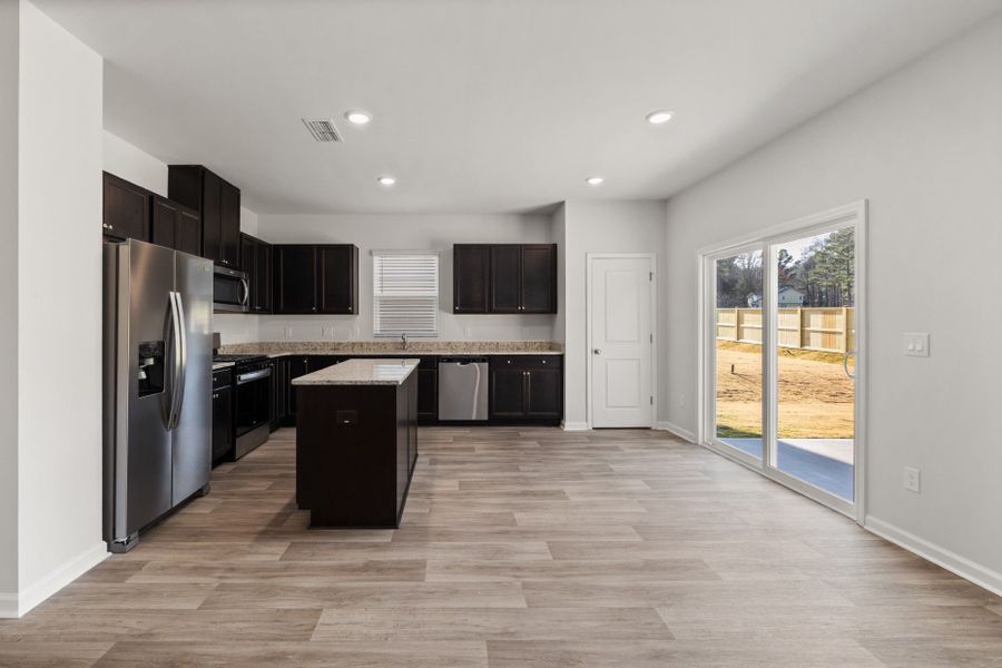 Furnished interior view inside a new home in Westford, Sanford (Image 8).