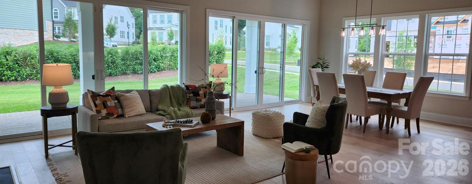 Furnished interior view inside a new home in Coventry Glen, Huntersville (Image 6). Furnished interior view inside a new home in Coventry Glen, Huntersville (Image 6).