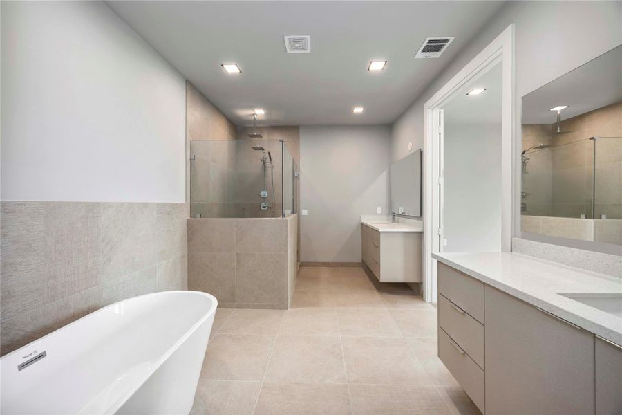 Furnished interior view inside a new home in , Houston (Image 4). Furnished interior view inside a new home in , Houston (Image 4).