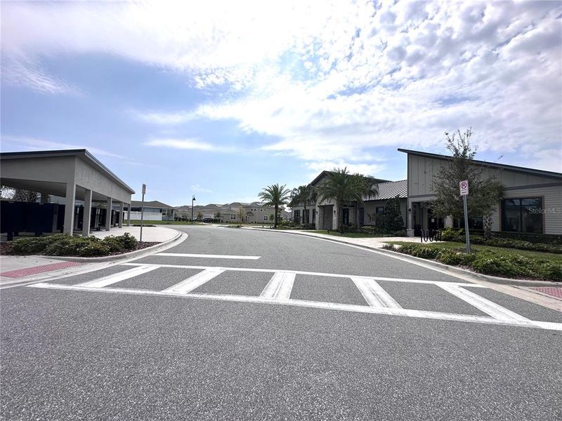 Community center and community mailbox