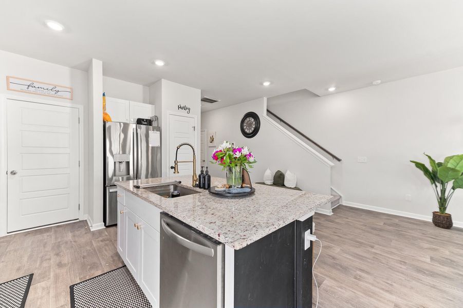Furnished interior view inside a new home in , Charleston (Image 14).