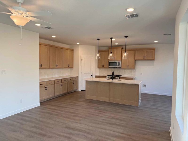 Kitchen Construction Progress featuring the Artisan Collection