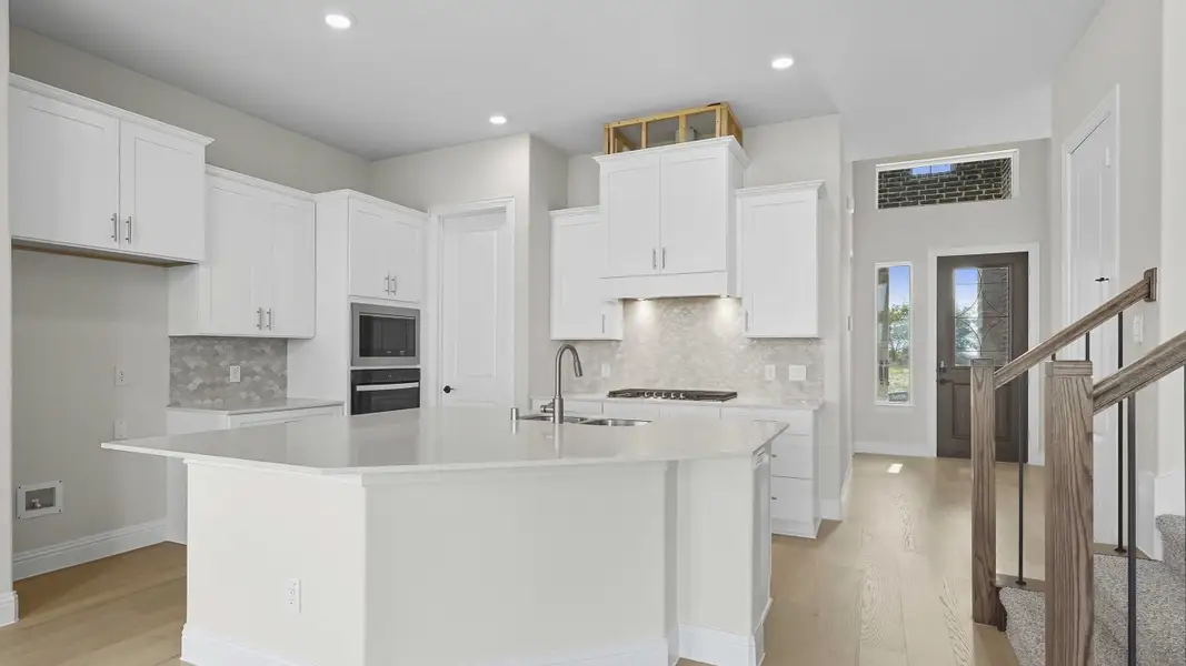 Furnished interior view inside a new home in Clearview Ranch, Royse City (Image 3).