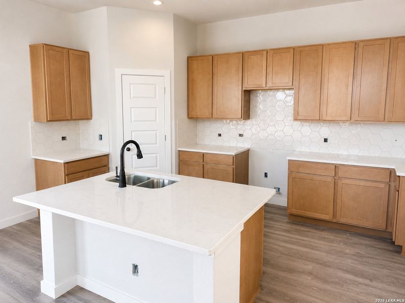 Furnished interior view inside a new home in Katzer Ranch, Converse (Image 12).