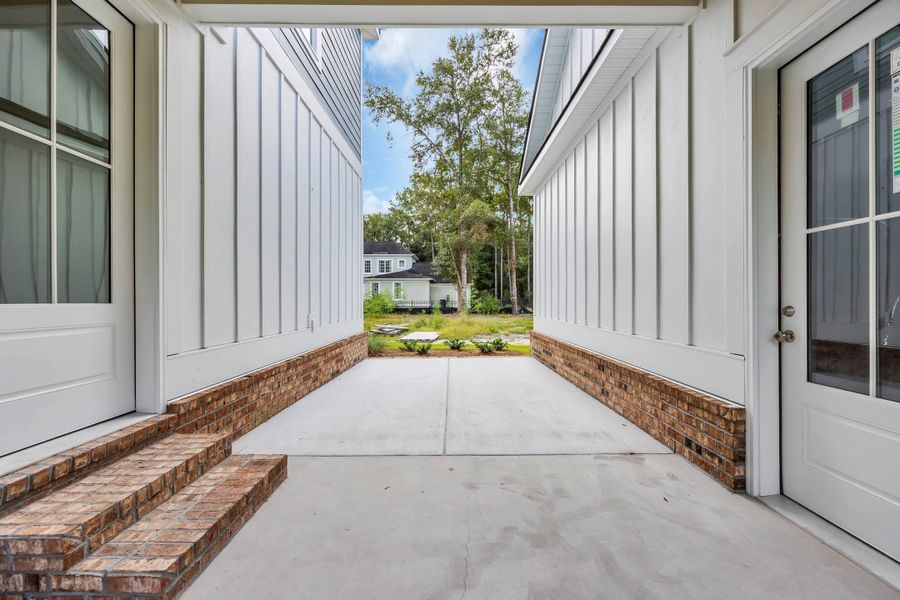 Exterior details and patio area of a home in , Georgetown (Image 22).