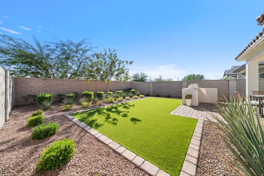 Backyard | Brisa | Mira Vista at Victory in Buckeye, AZ by Landsea Homes