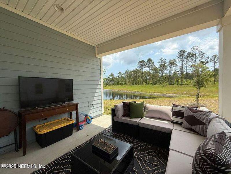 Exterior details and patio area of a home in , St. Augustine (Image 3). Exterior details and patio area of a home in , St. Augustine (Image 3).