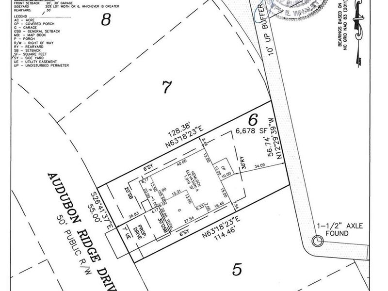 2D floor plan layout of this home in Enclave at Belmont, Belmont, NC (Image 20).