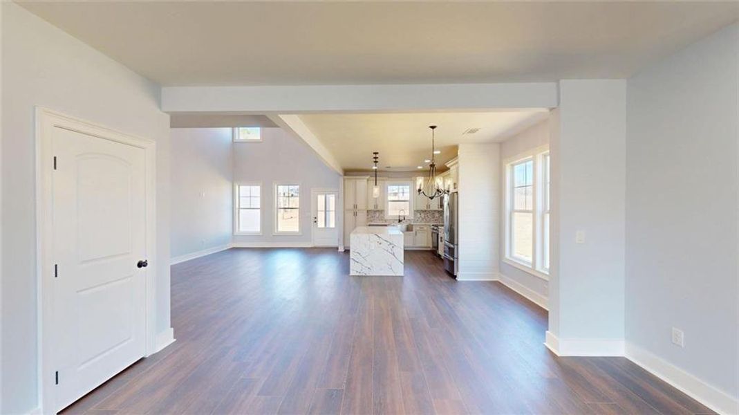Spacious, unfurnished interior of a new home in , Conyers (Image 18). Spacious, unfurnished interior of a new home in , Conyers (Image 18).