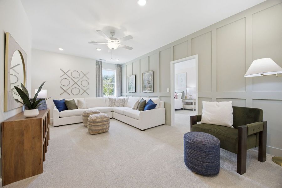 Representative furnished interior of a home built from the The Ashport K by Davidson Homes LLC in Montrose, Aberdeen (Image 39).