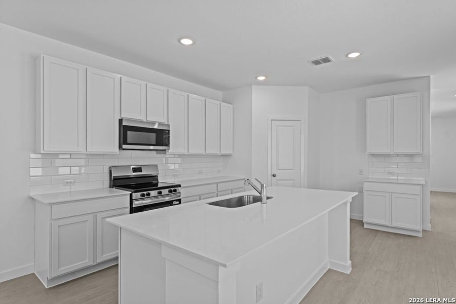 Furnished interior view inside a new home in Juniper Ranch, Spring Branch (Image 5).