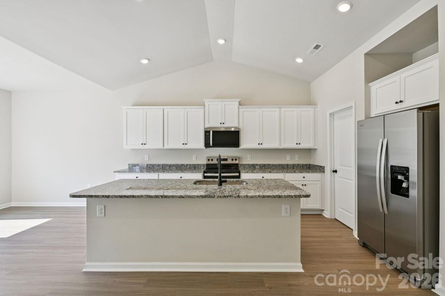 Furnished interior view inside a new home in Willow Estates, Shelby (Image 11).