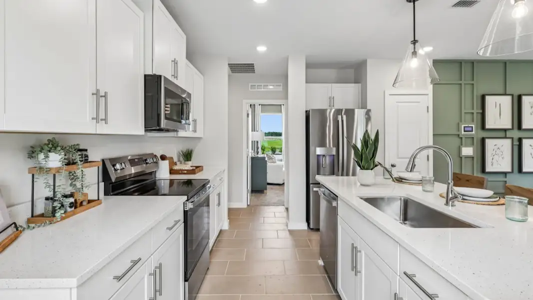 Flagler Floor Plan Kitchen
