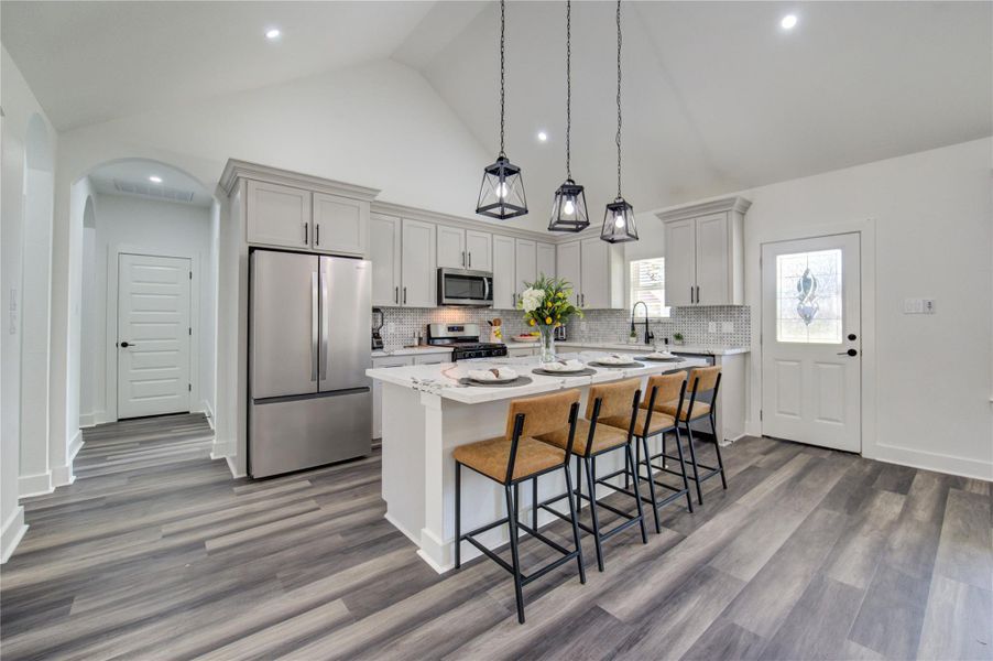 Furnished interior view inside a new home in , Waller (Image 15). Furnished interior view inside a new home in , Waller (Image 15).