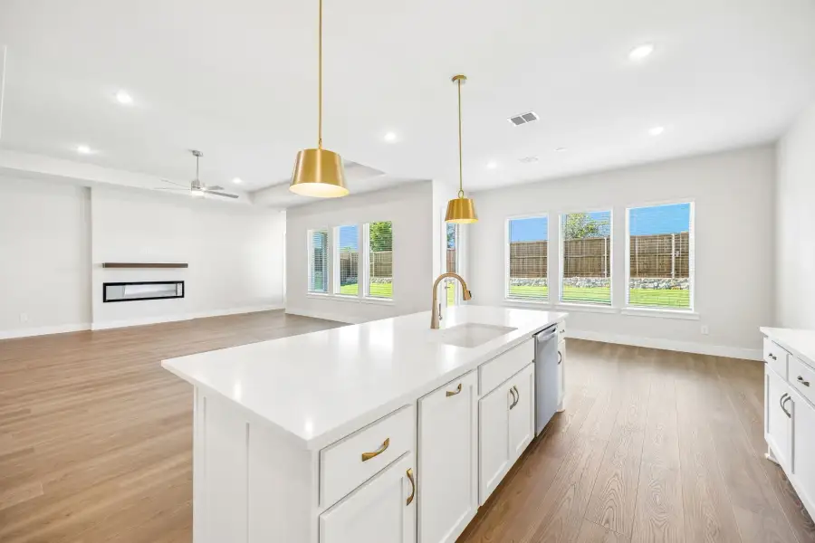 Furnished interior view inside a new home in Rainwater Crossing, Celina (Image 6).
