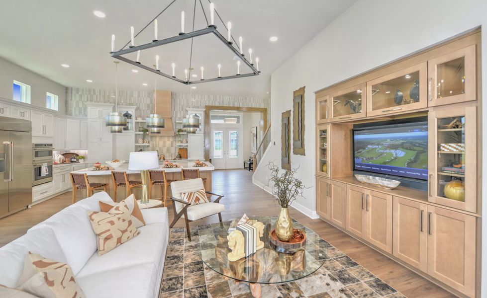 Furnished interior view inside a new home in The Conservatory at Hammock Beach, Palm Coast (Image 11).