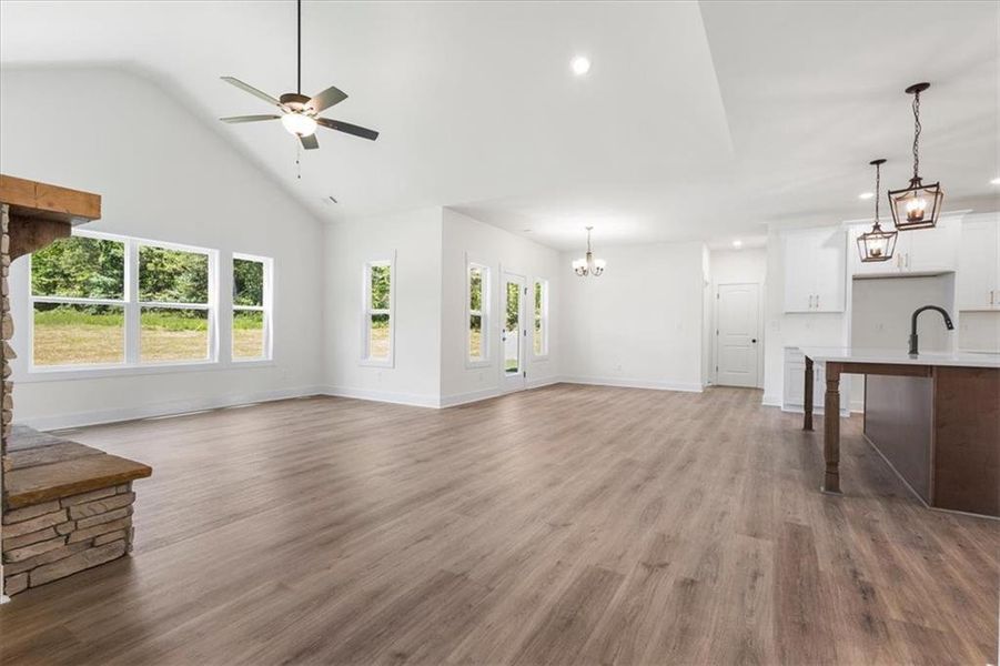 Spacious, unfurnished interior of a new home in , Rockmart (Image 27).