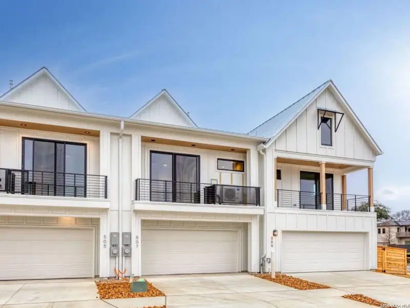 Front exterior of a new home in , San Antonio, TX, highlighting curb appeal (Image 2). Front exterior of a new home in , San Antonio, TX, highlighting curb appeal (Image 2).