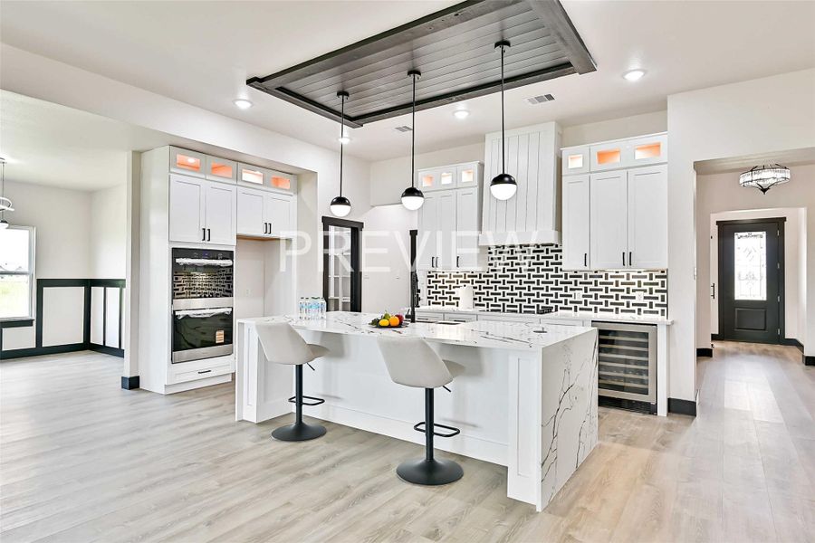 Furnished interior view inside a new home in , Angleton (Image 16).