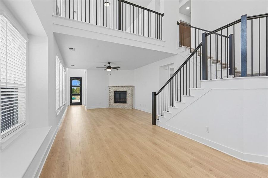 Spacious, unfurnished interior of a new home in Hillstead, Lavon (Image 30). Spacious, unfurnished interior of a new home in Hillstead, Lavon (Image 30).