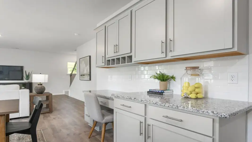 Furnished interior view inside a new home in The Estates at Edinborough, Gibsonville (Image 14).