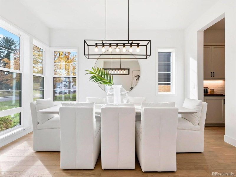 Furnished interior view inside a new home in , Denver (Image 14).