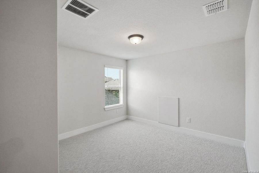 Spacious, unfurnished interior of a new home in Stillwater Ranch, San Antonio (Image 34). Spacious, unfurnished interior of a new home in Stillwater Ranch, San Antonio (Image 34).
