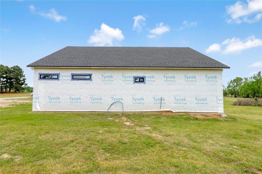 Back exterior view Back exterior view