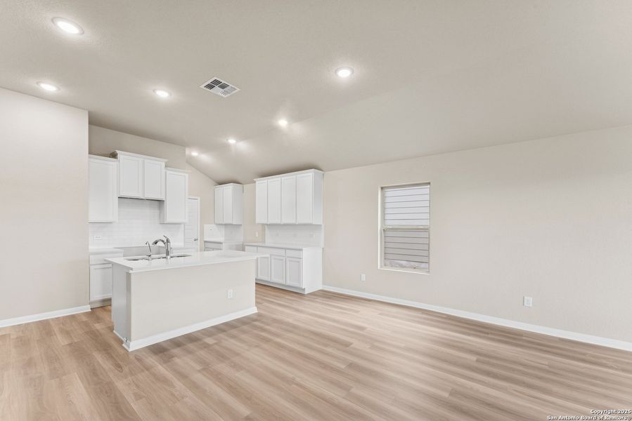 Furnished interior view inside a new home in Agave, San Antonio (Image 7).