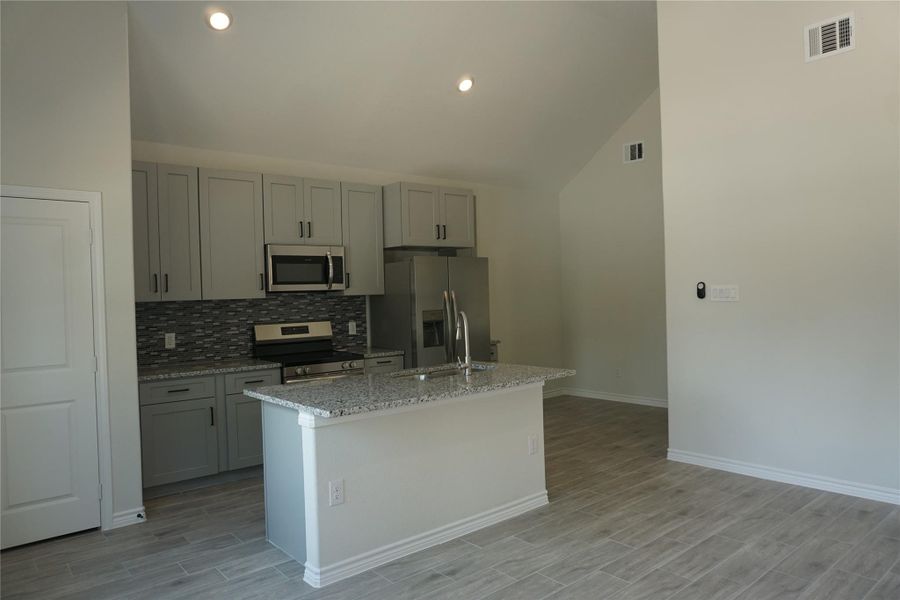 Furnished interior view inside a new home in , Willis (Image 4).
