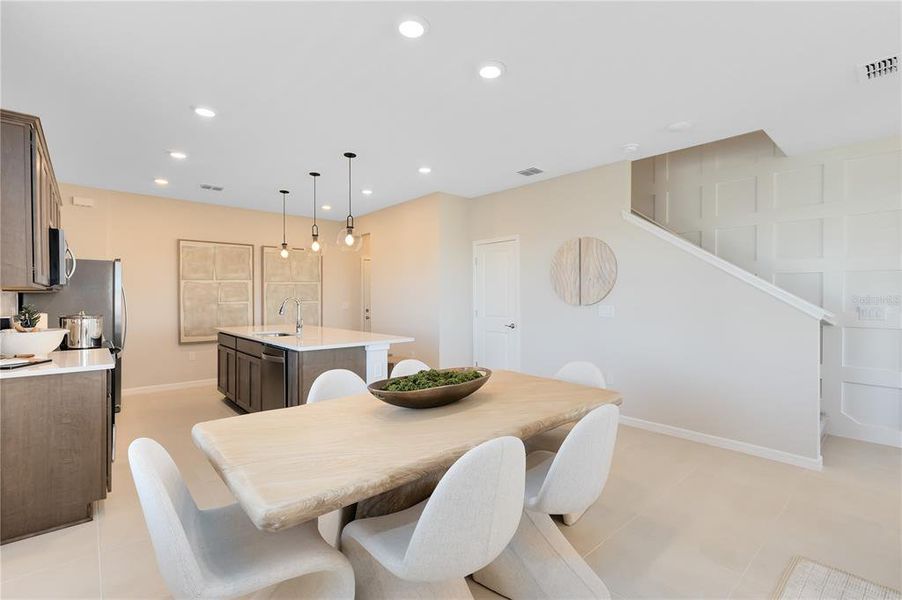 Furnished interior view inside a new home in Tohoqua, Kissimmee (Image 8).