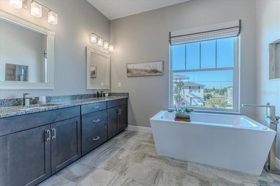 Elegant Owner's Primary Bathroom