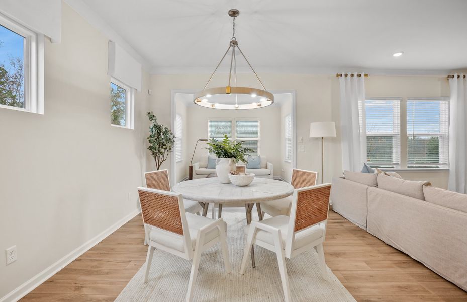 Representative furnished interior of a home built from the Hampton by Pulte Homes in The Retreat at Carolina Ridge, Harrisburg (Image 16).