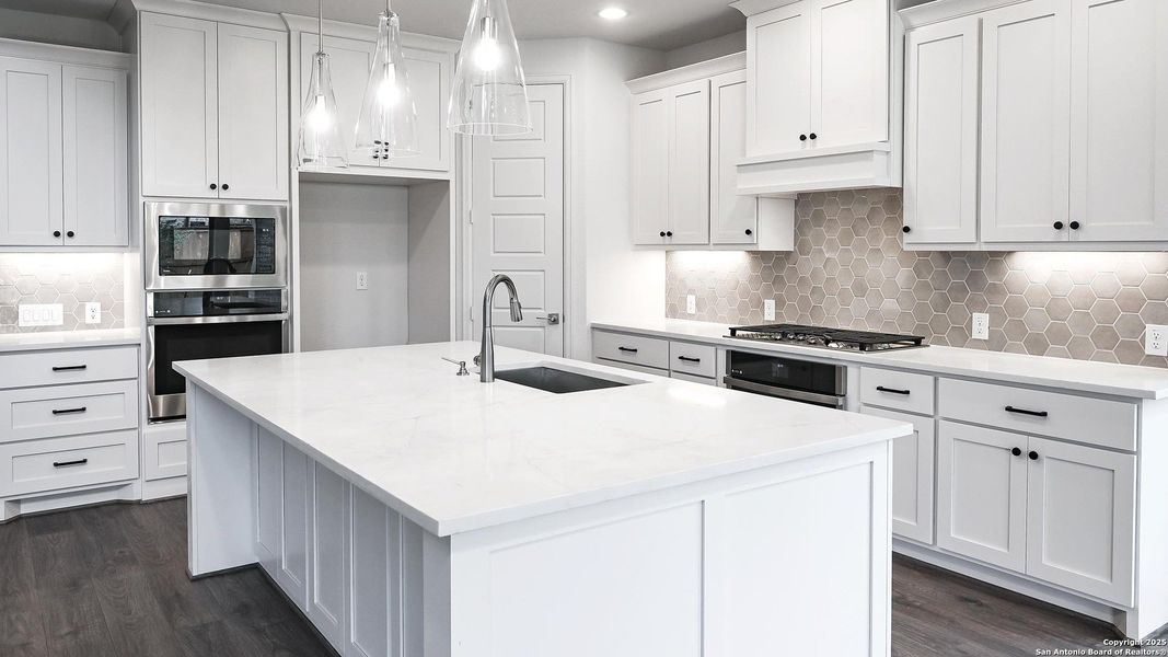 Furnished interior view inside a new home in Mayfair 60', New Braunfels (Image 7). Furnished interior view inside a new home in Mayfair 60', New Braunfels (Image 7).