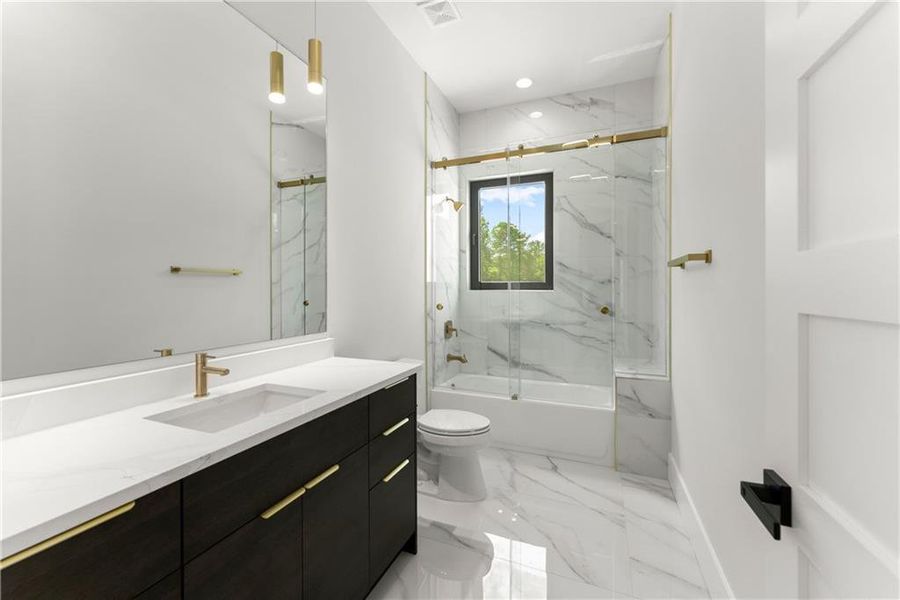 Furnished interior view inside a new home in , Hoschton (Image 14).