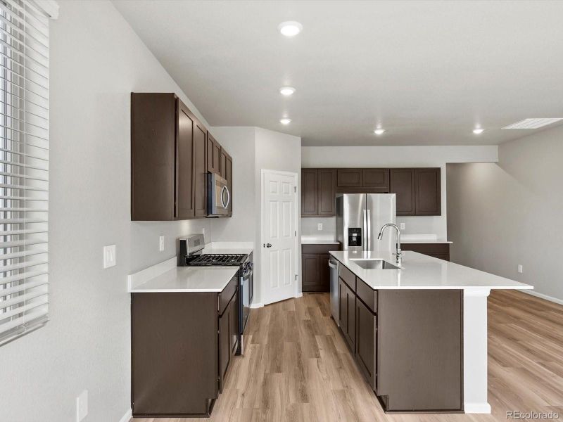 Furnished interior view inside a new home in Poudre Heights: The Lakes Collection, Windsor (Image 7).