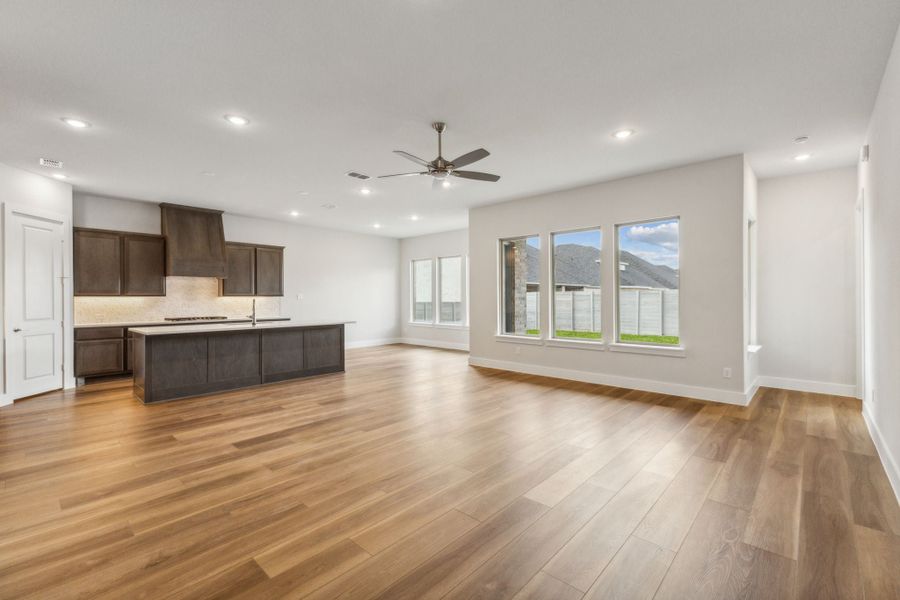 Representative unfurnished interior of a home built from the Sequoia by Centre Living Homes in Painted Tree Lakeside, McKinney (Image 20).