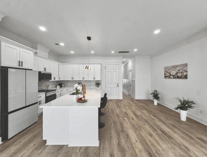 Furnished interior view inside a new home in , North Charleston (Image 10).