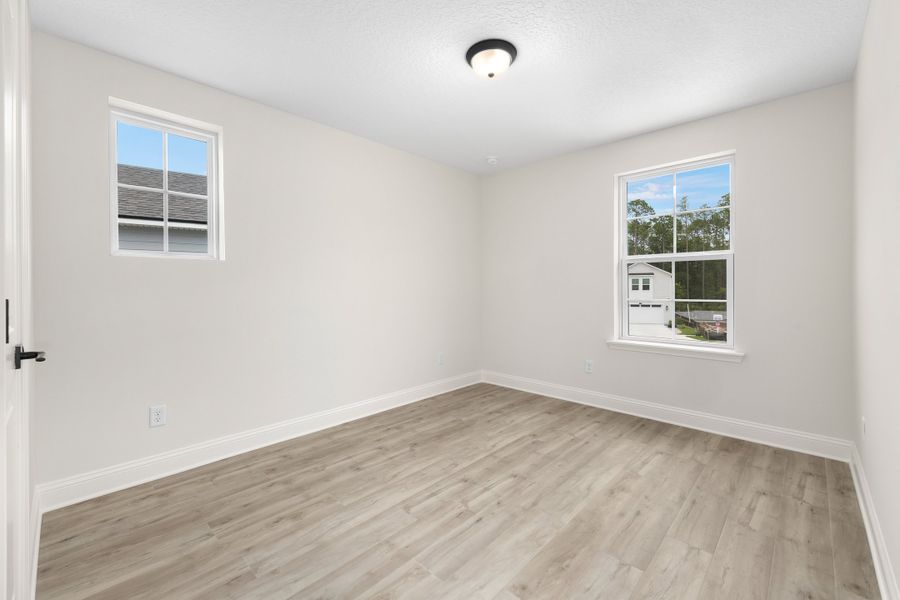 Representative unfurnished interior of a home built from the Palmetto by Riverside Homes in Mariposa at EverRange 40' Series, Jacksonville (Image 118).