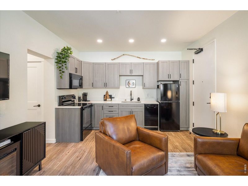Furnished interior view inside a new home in , Georgetown (Image 9).