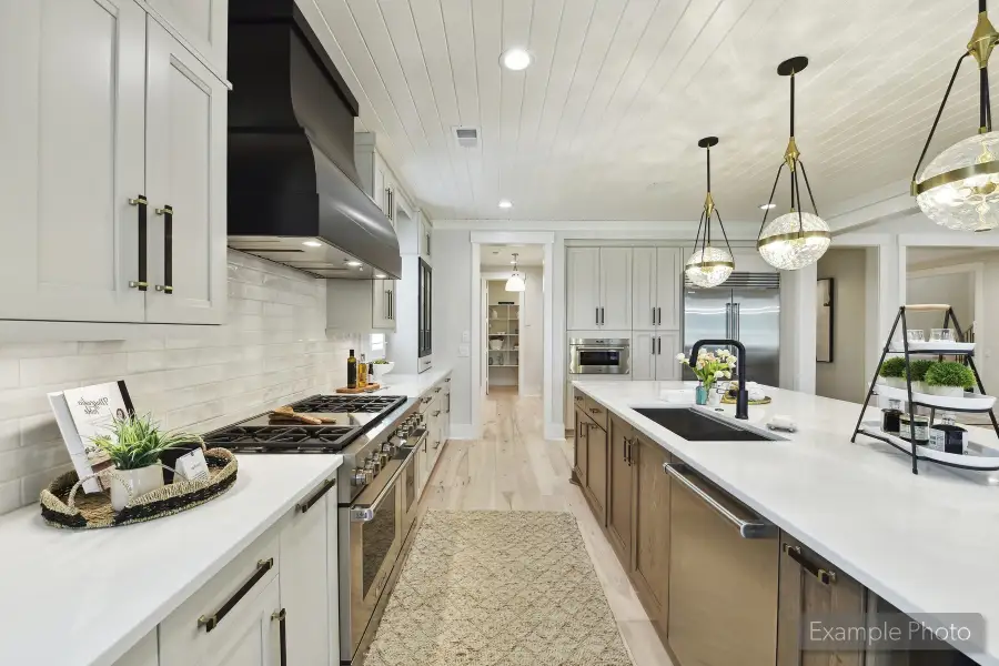 Furnished interior view inside a new home in Weddington Grove, Weddington (Image 10).