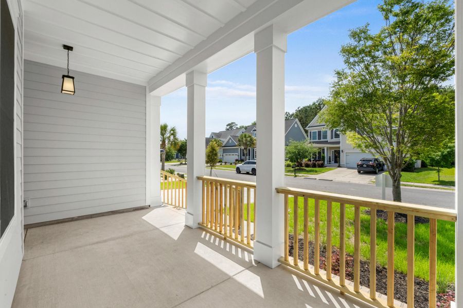 Exterior details and patio area of a home in Creek Pointe, Moncks Corner (Image 3). Exterior details and patio area of a home in Creek Pointe, Moncks Corner (Image 3).
