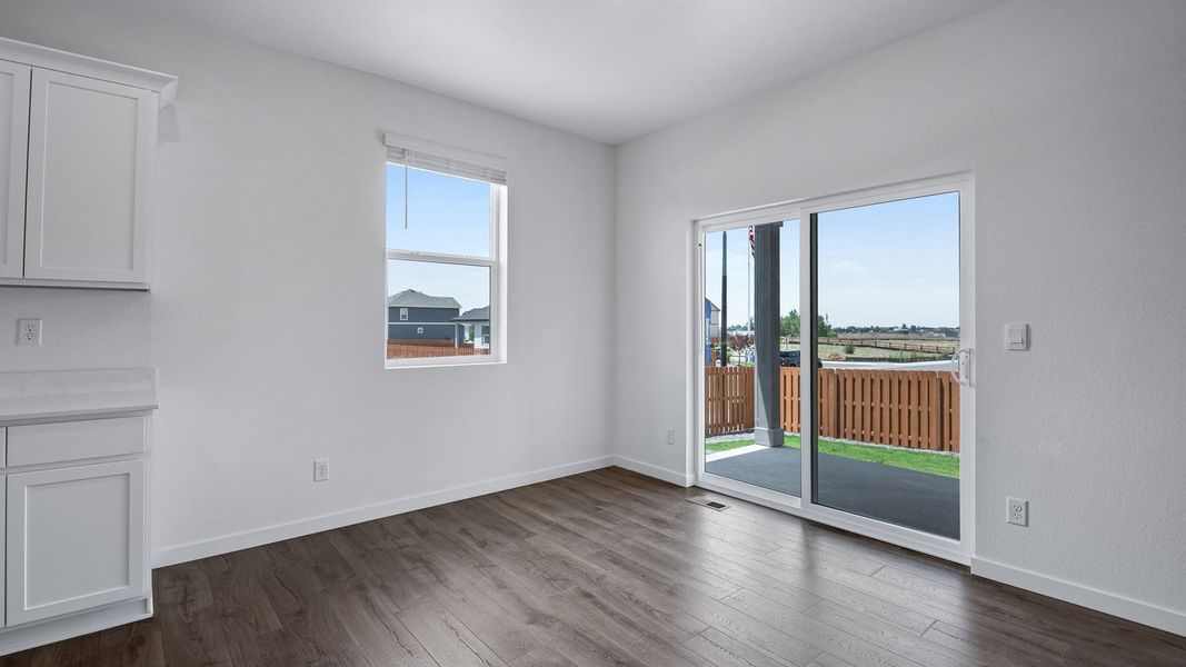 Spacious, unfurnished interior of a new home in Vista Meadows, Fort Lupton (Image 10). Spacious, unfurnished interior of a new home in Vista Meadows, Fort Lupton (Image 10).