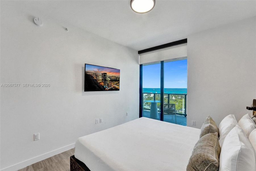 Furnished interior view inside a new home in , Miami Beach (Image 21).