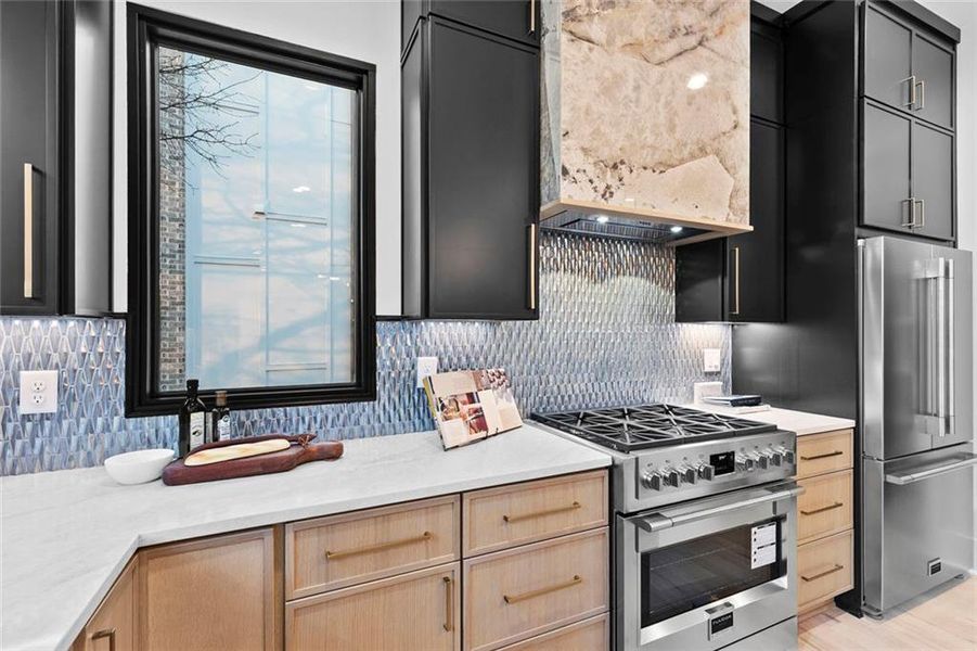 Furnished interior view inside a new home in , Atlanta (Image 34).