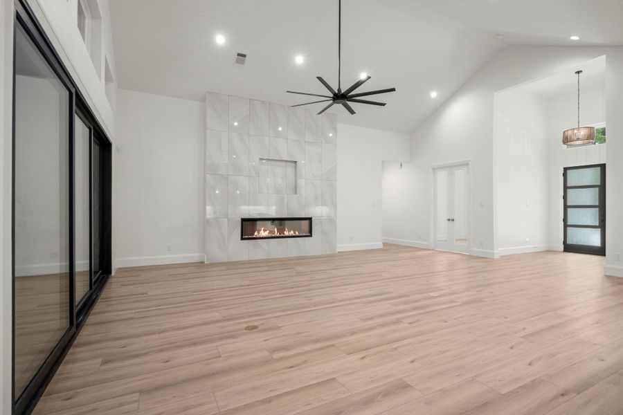 Spacious, unfurnished interior of a new home in , New Waverly (Image 22).
