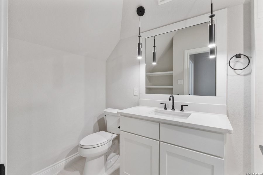 Furnished interior view inside a new home in , Castroville (Image 10).