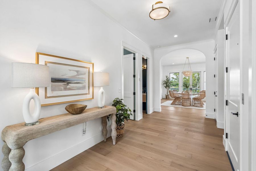 Furnished interior view inside a new home in , Johns Island (Image 6).