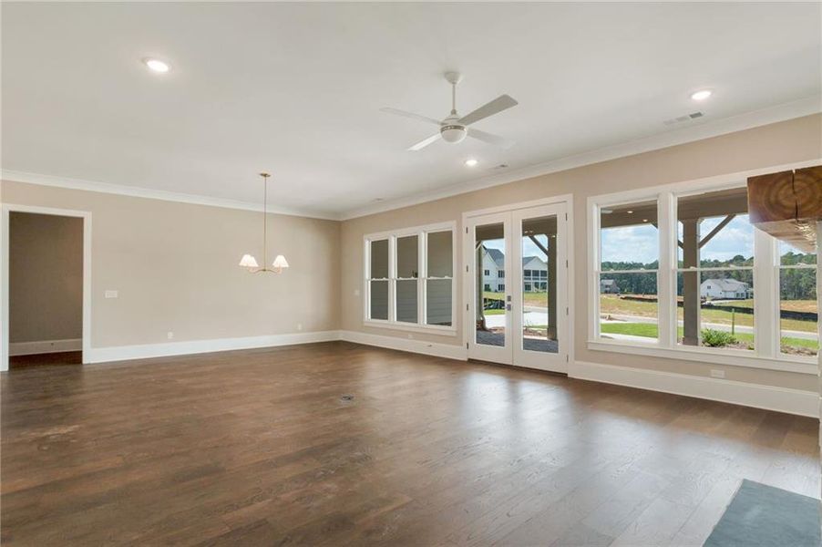 Spacious, unfurnished interior of a new home in , Statham (Image 21).